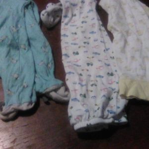 Baby boy newborn 03 and 06 month sleepers
